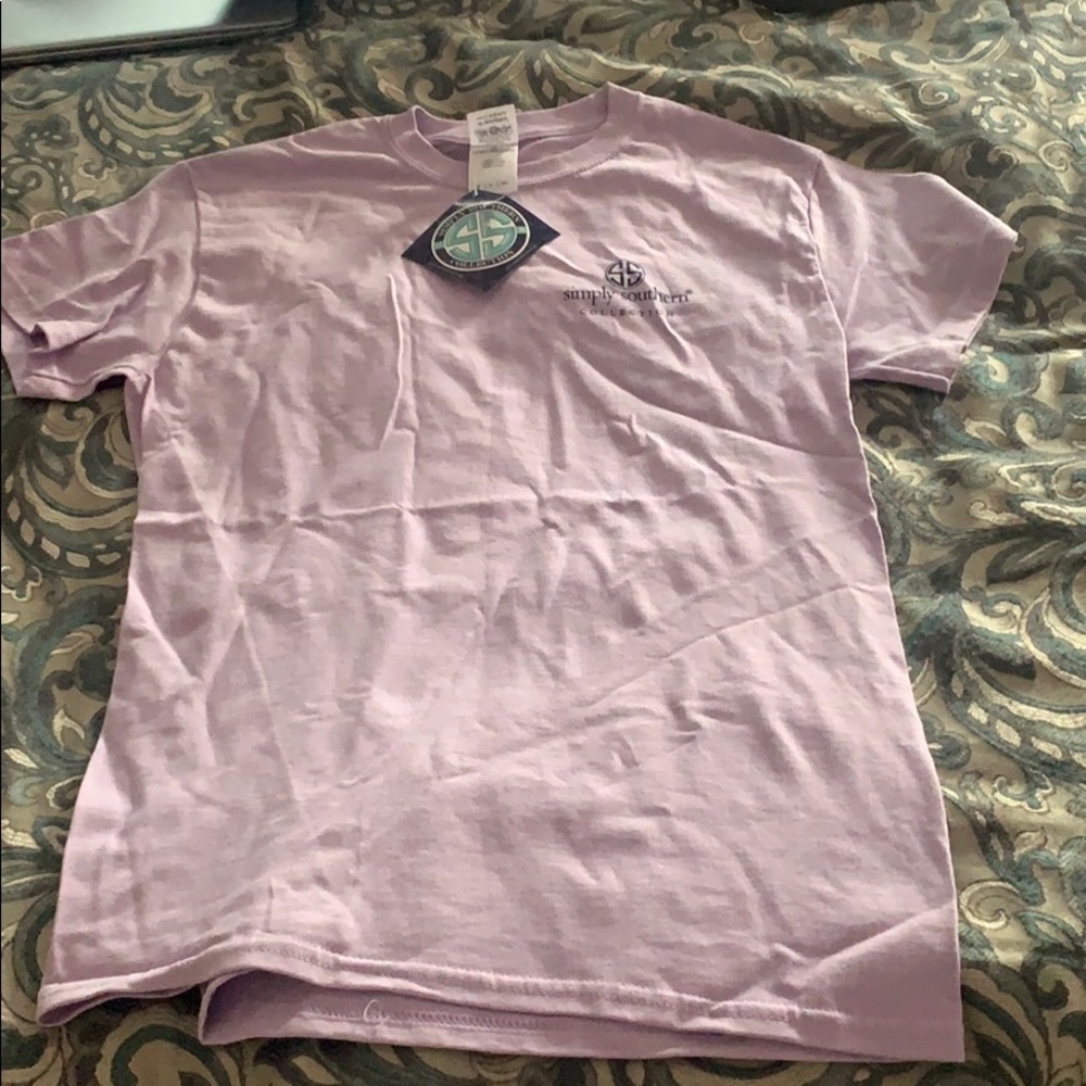 light purple simply southern shirt
